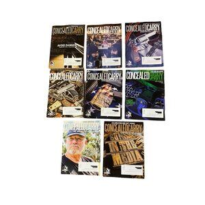 Concealed Carry Magazines Full 2022 Used Set of 8 USCCA
